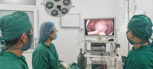 Bệnh viện Đa khoa khu vực Định Quán phẫu thuật lấy khối u xơ tử cung rất lớn cho bệnh nhân