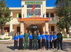 Phụ nữ Đồng Nai đồng hành cùng phụ nữ biên cương