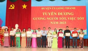 H.Long Thành nhân lên nhiều gương người tốt, việc tốt