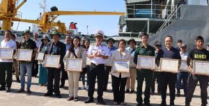 Hoàn thành thăm, động viên, chúc Tết cán bộ chiến sĩ làm nhiệm vụ trên biển