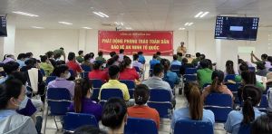 Tuyên truyền, vận động cán bộ, đoàn viên giữ gìn an ninh trật tự, an toàn giao thông dịp Tết 2024