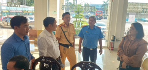 Tăng cường kiểm soát chặt chẽ phương tiện ra vào bến xe trong dịp tết