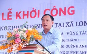 Begin the construction of Long Phuoc resettlement area in order to serve the Bien Hoa - Vung Tau expressway project