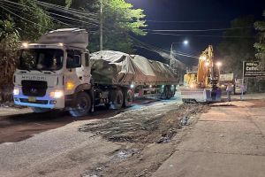 Tập trung thi công các tuyến giao thông trước Tết