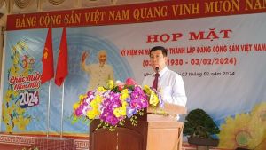 Huyện Nhơn Trạch họp mặt kỷ niệm 94 năm Ngày thành lập Đảng Cộng Sản Việt Nam (03/02/1930 – 03/02/2024)