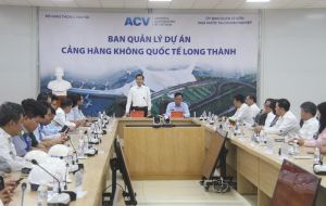 Secretary of the Provincial Party Committee and Acting Chairman of the Provincial People's Committee go on a field inspection at the construction site of Long Thanh airport project