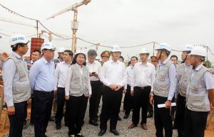 Bí thư Tỉnh ủy, Quyền Chủ tịch UBND tỉnh thị sát thực tế công trường dự án sân bay Long Thành
