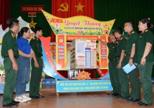 Sư đoàn 309 tổ chức hội thi bình báo “Tuổi Xuân dâng Đảng”