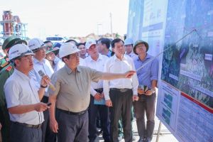 Mùng 4 Tết Giáp Thìn, Thủ tướng Chính phủ đi kiểm tra tiến độ sân bay Long Thành