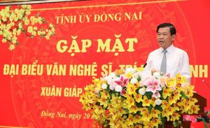 Lãnh đạo tỉnh gặp gỡ văn nghệ sĩ, trí thức đầu Xuân Giáp Thìn