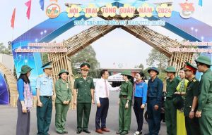 Nhiều hoạt động tại Hội trại tòng quân ở Biên Hòa