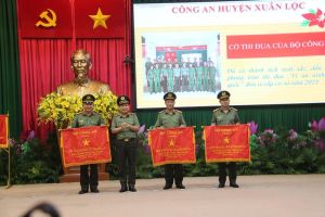 Công an Xuân Lộc, đơn vị dẫn đầu phong trào thi đua vì an ninh Tổ quốc