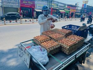 Mưu sinh dưới trời nắng nóng