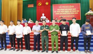 Đồng Nai hoàn thành trao lệnh nhập ngũ năm 2024