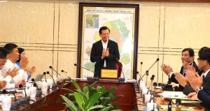 省委书记阮鸿玲接待日本企业