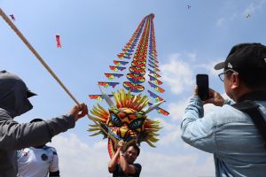 Gần 100 “diều thủ” đến từ các tỉnh thành tham dự “Ngày hội diều sáo năm 2024”