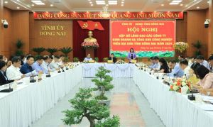 Lãnh đạo tỉnh gặp gỡ chủ đầu tư các khu công nghiệp