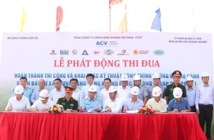 Sân bay Long Thành phấn đấu rút ngắn thời gian hoàn thành đường băng trước 3 tháng