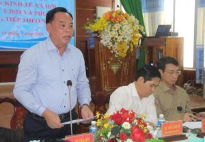Tan Phu District needs to accelerate the progress of transportation and water supply projects