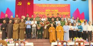 Ban Chỉ huy quân sự huyện Long Thành và Ban Trị sự Giáo hội Phật giáo huyện ký kết chương trình phối hợp giai đoạn 2023-2028