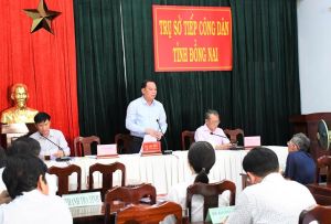 Quyền Chủ tịch UBND tỉnh Võ Tấn Đức tiếp công dân định kỳ tháng 3-2024