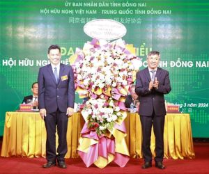 Trưởng Ban Nội chính Tỉnh ủy Trần Trung Nhân được bầu làm Chủ tịch Hội hữu nghị Việt Nam - Trung Quốc tỉnh