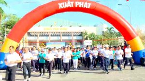 Đồng Nai tổ chức Ngày chạy Olympic vì sức khỏe toàn dân và hưởng ứng chiến dịch “Triệu bước chân nhân ái”.