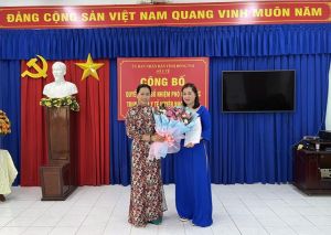 Bổ nhiệm Phó Giám đốc Trung tâm Y tế huyện Nhơn Trạch đối với bà Phan Thị Kim Anh