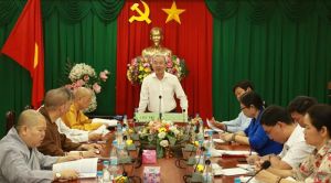 Ủy ban MTTQ Việt Nam tỉnh tổ chức chương trình ký kết phối hợp thống nhất hành động năm 2024 với Ban Trị sự Giáo hội Phật giáo Việt Nam tỉnh và Ủy ban Đoàn kết Công giáo Việt Nam tỉnh