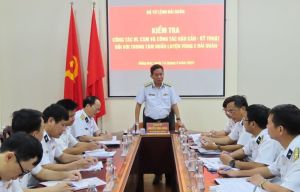 Kiểm tra công tác hậu cần kỹ thuật huấn luyện chiến sĩ mới