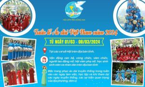 Hội Liên hiệp Phụ nữ  tỉnh phát động hưởng ứng Tuần lễ áo dài Việt Nam năm 2024