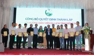 Công bố thành lập 3 Chi hội Hướng dẫn viên du lịch