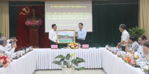 Tỉnh Trà Vinh đến thăm và học tập kinh nghiệm xây dựng nông thôn mới tại Đồng Nai