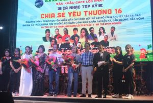 Âm nhạc, nghệ thuật chắp cánh yêu thương