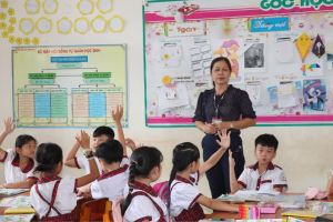 Nữ giáo viên hết lòng vì học trò