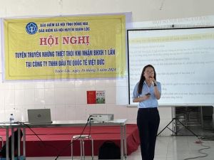 Tuyên truyền Luật Bảo hiểm xã hội cho 800 công nhân lao động