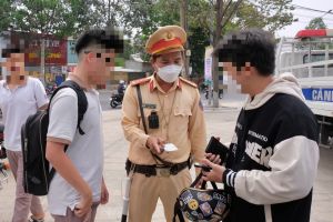 Xử lý nghiêm học sinh vi phạm giao thông ở thành phố Biên Hòa