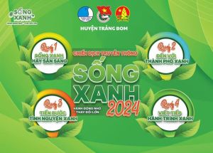 Hình thành ý thức sống xanh trong đoàn viên, thanh niên và cộng đồng
