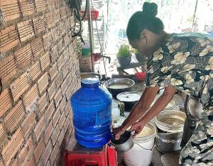 Chuẩn bị cung cấp nước sạch cho các hộ dân phường Phước Tân