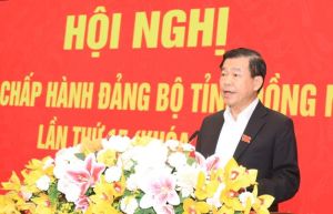 Bế mạc Hội nghị Ban Chấp hành Đảng bộ tỉnh lần thứ 15 khoá XI