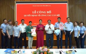 Thay đổi người đại diện phần vốn Nhà nước tại Tổng Công ty cổ phần Phát triển khu công nghiệp tỉnh