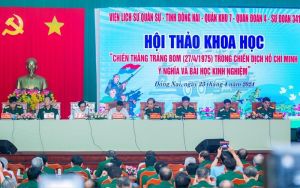 Hội thảo về Chiến thắng Trảng Bom (27-4-1975)