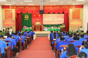 Phấn đấu 100% công an cấp xã thành lập chi đoàn vào năm 2027