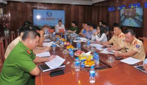 Sơ kết công tác bảo đảm trật tự, an toàn giao thông quý I-2024
