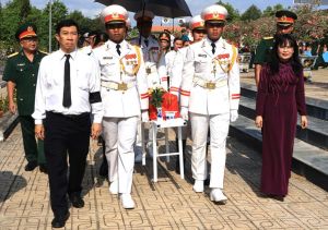 Nhơn Trạch tổ chức Lễ truy điệu, an táng hài cốt liệt sĩ