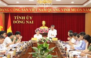 Ban Cơ yếu Chính phủ làm việc với tỉnh Đồng Nai