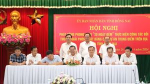 Phát động phong trào “30 ngày đêm thực hiện công tác bồi thường, giải phóng mặt bằng các dự án trọng điểm”