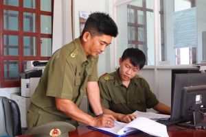 Xây dựng lực lượng bảo vệ an ninh trật tự cơ sở