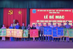 Tổ chức thành công Hội thao quốc phòng và an ninh học sinh trung học phổ thông