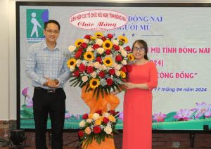 Hội Người mù tỉnh tổ chức kỷ niệm 40 năm thành lập